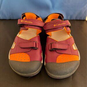 Columbia Women's Sandals - Maroon and Orange